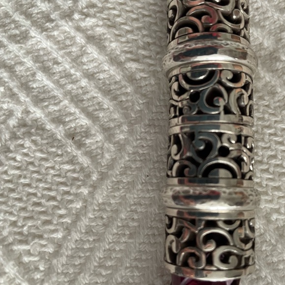 Brighton Fuschia Barbados Handbag - Picture 10 of 11